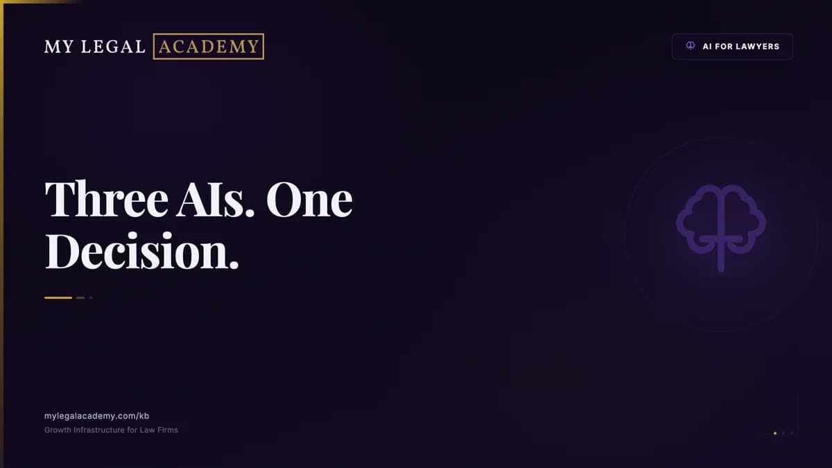 OpenClaw vs ChatGPT vs Copilot: Which AI for Your Law Firm? - My Legal Academy Knowledge Base